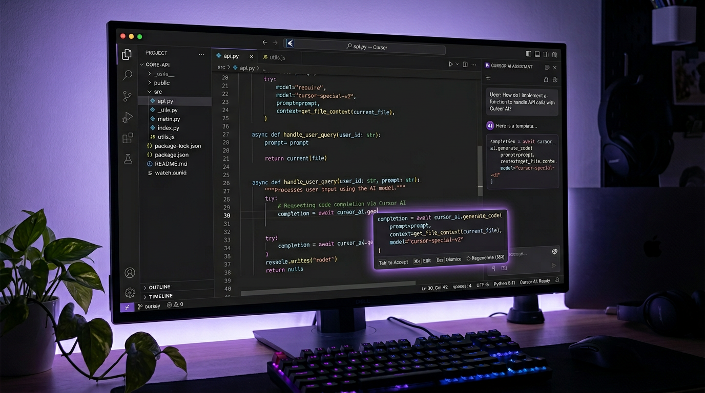 Cursor AI 2026 new features guide hero image